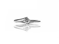 Anello Promesse Donna Venere in Oro bianco Diamante 0.20 Ct FE25020 - FE25020